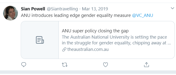 Tweet About ANU